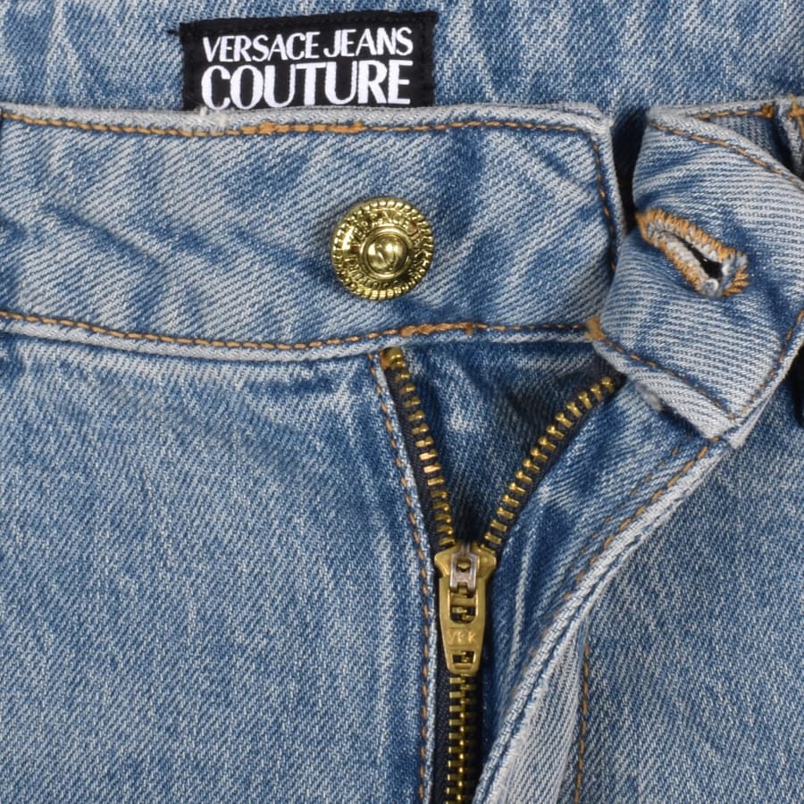 Versace Jeans Couture Dundee Narrow Jeans Blue Mainline Menswear United States